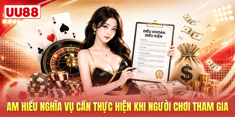 Am hiểu nghĩa vụ cần thực hiện khi người chơi tham gia