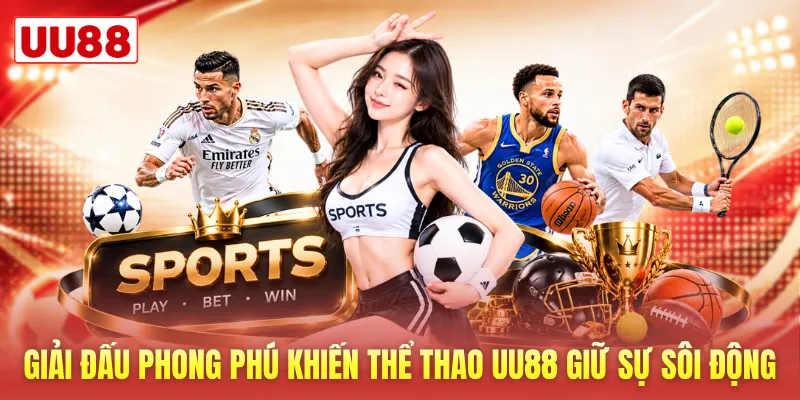 Giải đấu phong phú khiến thể thao UU88 giữ sự sôi động