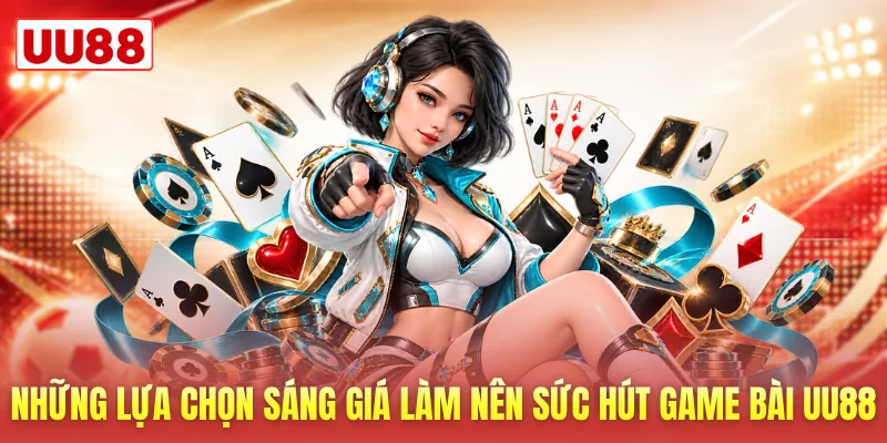 Những lựa chọn sáng giá làm nên sức hút game bài UU88
