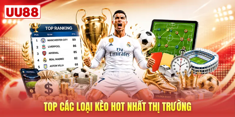 Top các loại kèo hot nhất thị trường Top các loại kèo hot nhất thị trường